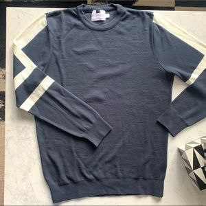 Topman Crewneck Navy Sweater